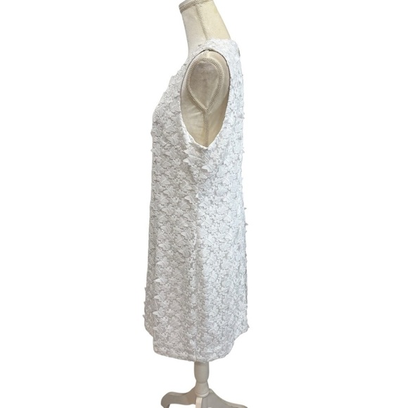 Lilly Pulitzer Mila Women’s Size 14 Lace Shift White Butterfly Garden 3D NWT - Picture 3 of 13